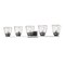 Z-Lite Jackson 5 Light Vanity, Chrome & Clear 474-5V-CH-MB - alternate 1